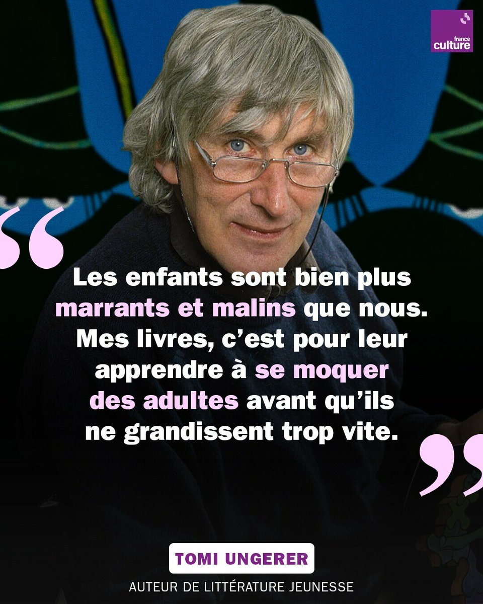 Dans les années 1960, un livre vient chahuter la littérature jeunesse en allant à contre-courant des contes traditionnels : "Les Trois Brigands", de Tomi Ungerer.
➡️ l.franceculture.fr/DC9