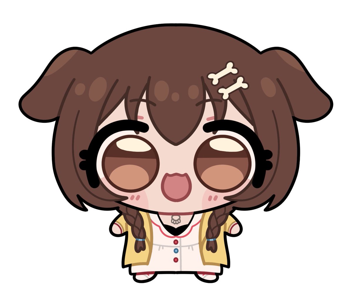 posteenka's tweet photo. Chibi Korone!🐶💛
.
.
.
#できたてころね #art #fanart #korone https://t.co/jTP4ERJe2j