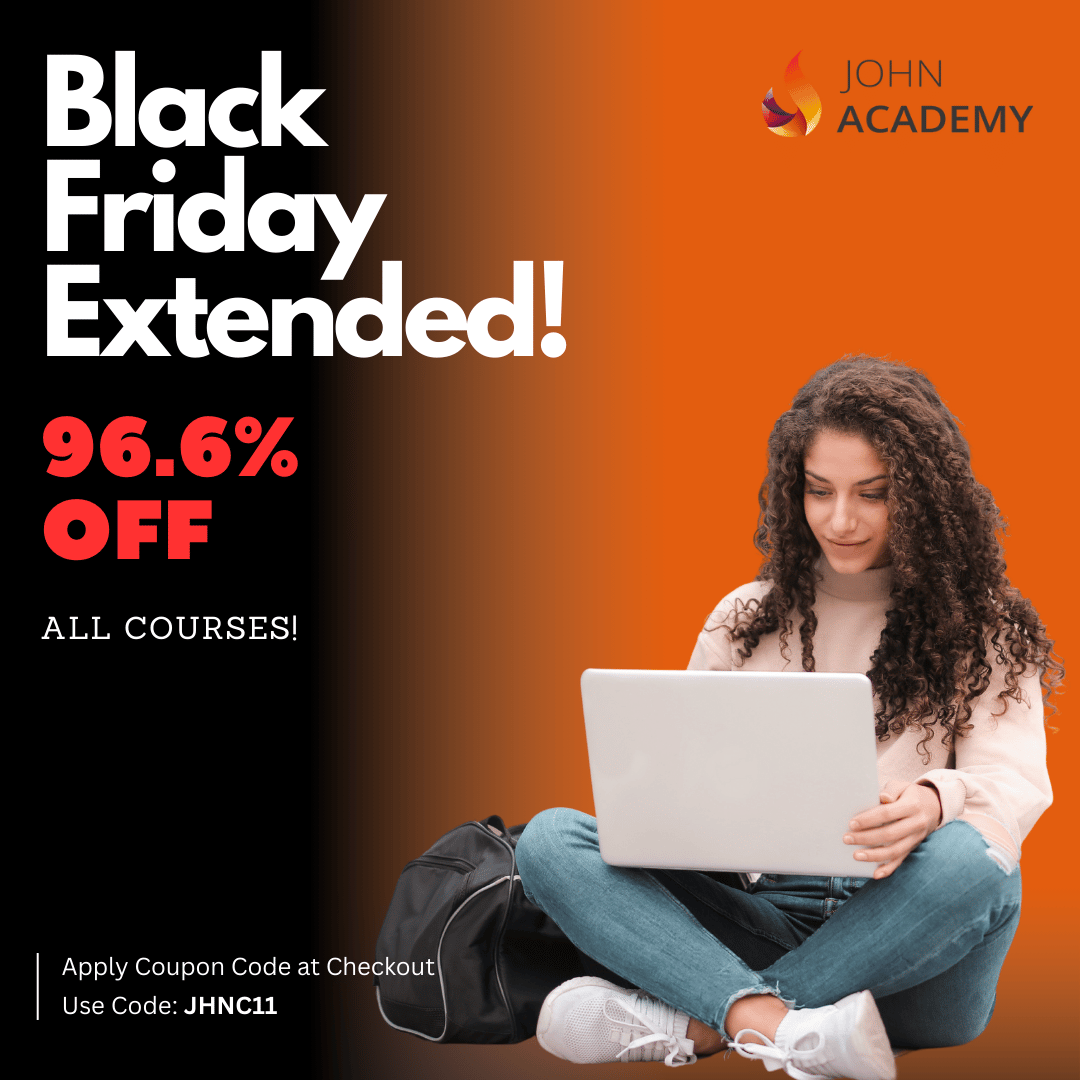 johnAcademyuk's tweet photo. 🚨 Black Friday Sale – 96.6% OFF ALL Courses! 🚨

🔑 How to claim your discount:

1. Visit https://t.co/tztUEYaE5U
2. Choose your course and head to checkout
3. Use Code: JHNC11 to unlock 96.6% OFF!

#BlackFridaySale #LearningMadeAffordable #InvestInYourself https://t.co/lNeA1RXYyC