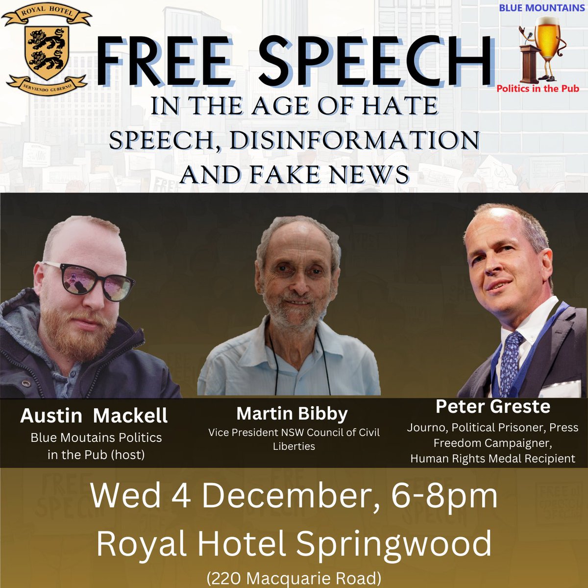 NSWCCL's tweet photo. Check out this upcoming Free Speech panel: https://t.co/nKBpJTPR10 https://t.co/zLgNoiSemw