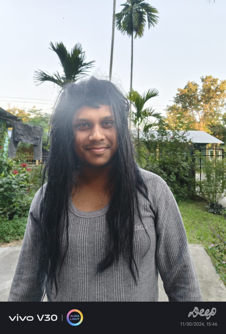 হঠাৎ বাঢ়ি অহা চুলিকোচা আৰু মই