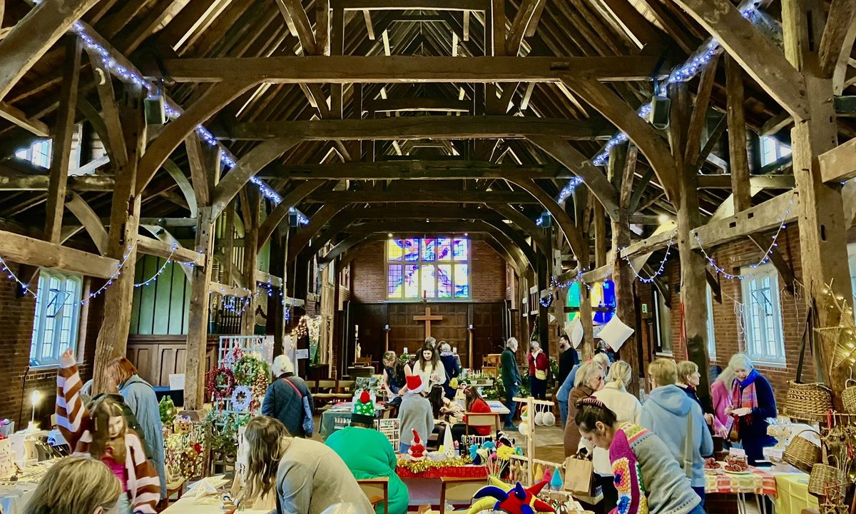 Today at the Barn Church until 2pm!