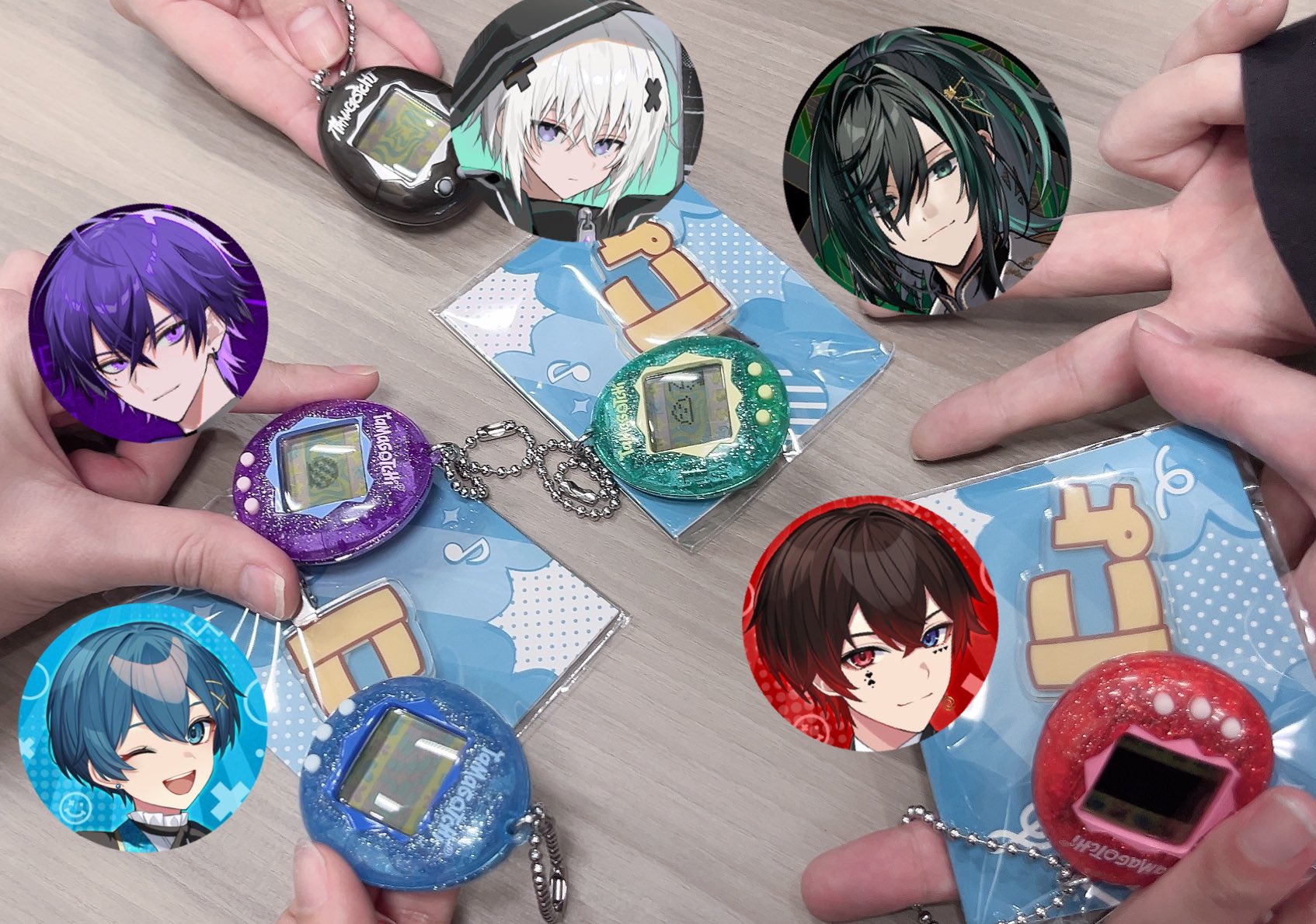 ちぐさくん アクリルキーホルダー にょ前髪クリップセット ちぐさくん