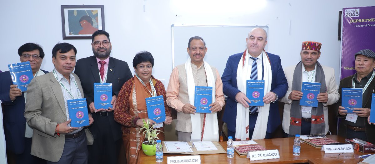 Indian Journal of African Studies released yesterday at the International Conference.