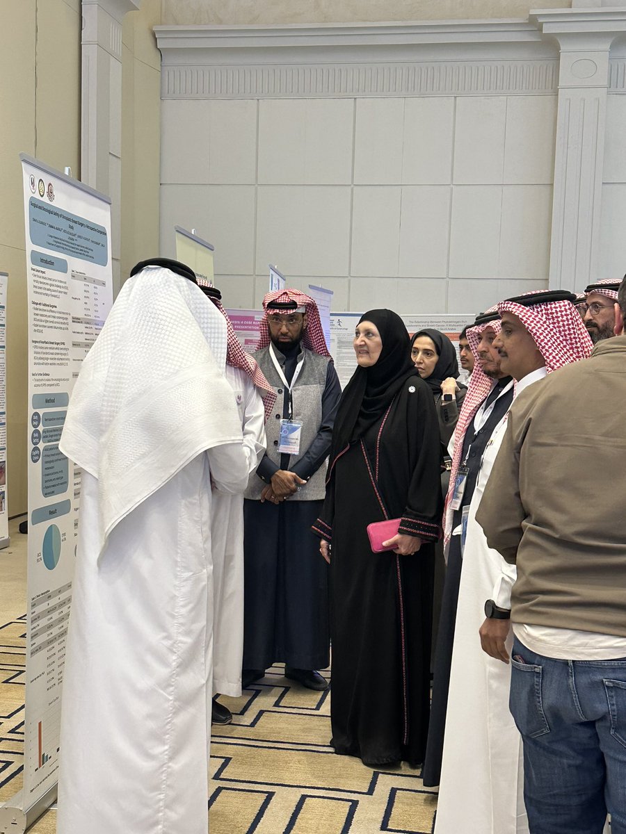 SaudiSBES's tweet image. We were delighted to have Princess: Haifa Alfaisal at the annual conference of the Breast and Endocrine Surgery Society 💫.