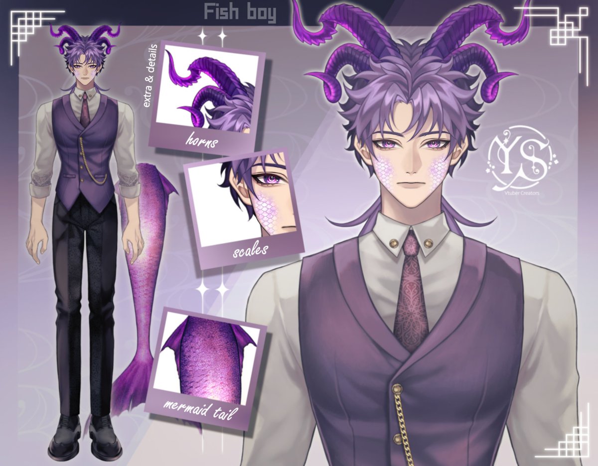 For anybody who is new on my page :

Hi hi 👋 I am Yoshi, I'm a Vtuber papa, I draw models, I mostly stream art in my channel and I have a broken english since I'm 🇮🇹🍕🤸
Hope you will have fun with this terrible evil spaghetti fox! 🍝

#vtubers #ENVtuber