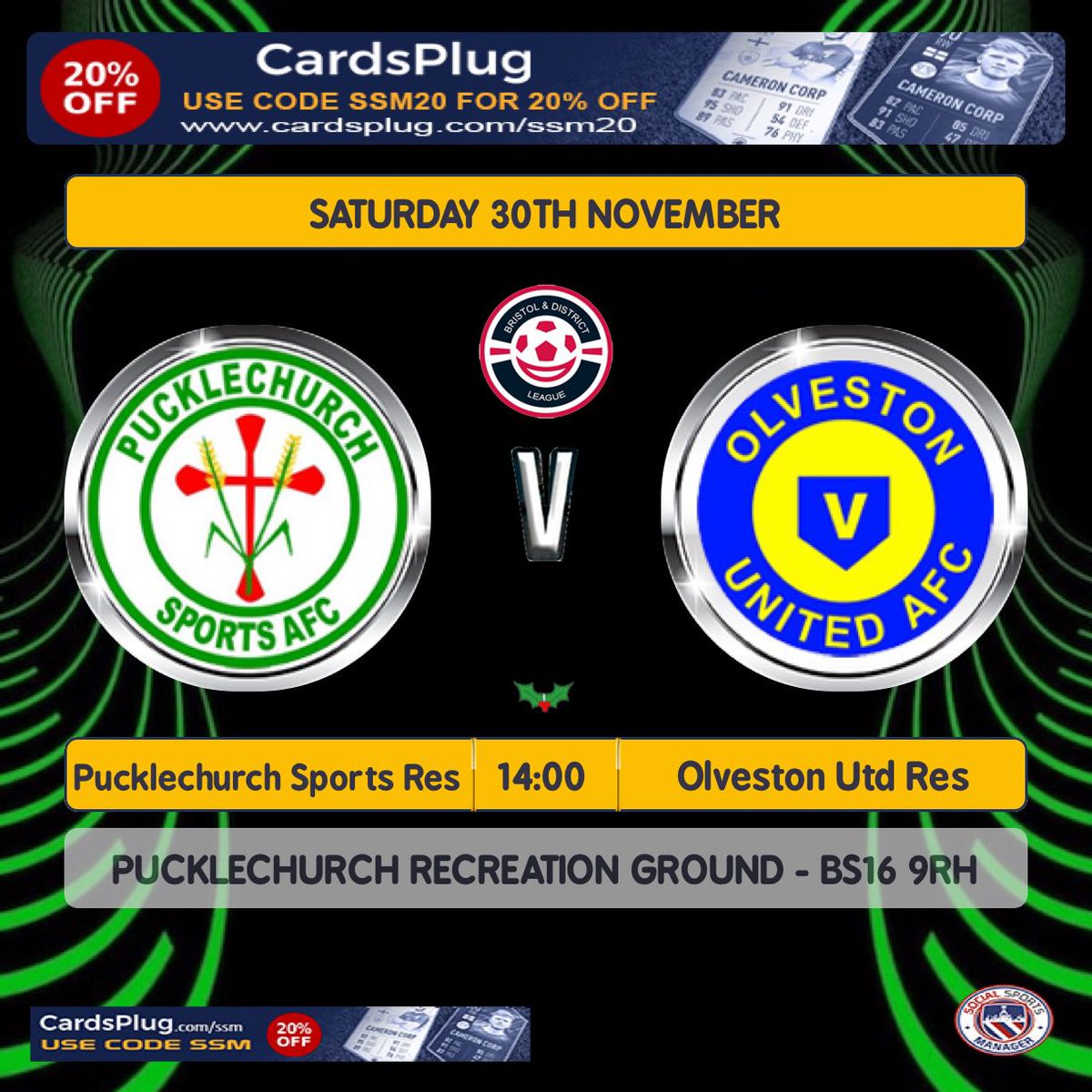 Pucklechurch FC (@pucklechurchfc) on Twitter photo π£ MATCHDAY
Two games to get behind today as the first team travel to <a href="/HallenFC/">Hα΄ΚΚα΄Ι΄ AFC π</a> A's while the Ressies welcome <a href="/OlvestonFC/">Olveston United FC</a> Reserves to The Rec.
Details ππ» π£ MATCHDAY
Two games to get behind today as the first team travel to <a href="/HallenFC/">Hα΄ΚΚα΄Ι΄ AFC π</a> A's while the Ressies welcome <a href="/OlvestonFC/">Olveston United FC</a> Reserves to The Rec.
Details ππ»