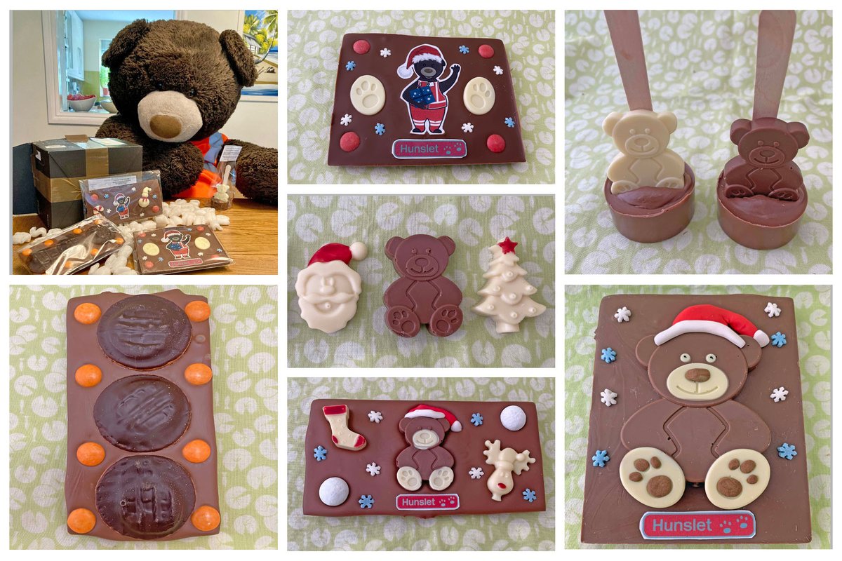 Don't forget to put <a href="/HunsletTheBear/">Hunslet the Bear🐻</a> Christmas chocolates on your Christmas list.  <a href="/CousinScrappy/">Cousin Scrappy 🐻</a> is in charge of ordering jaffa cakes...we won't run out!!!!!

#hunslet #hunsletthebear #railway #trains #bears #christmas #christmaschocolate #chocolate #stockingfillers