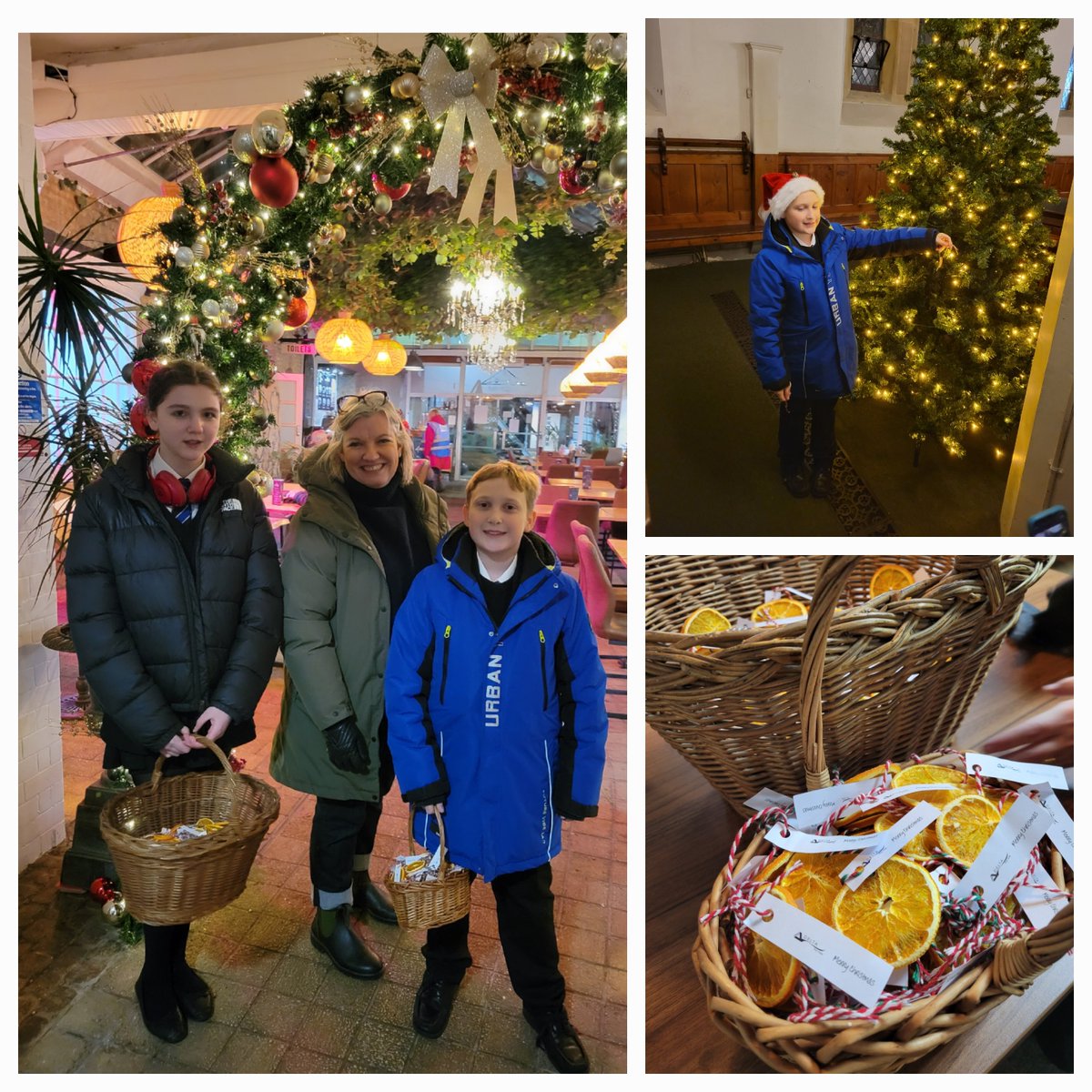 TVAbrigg's tweet photo. We enjoyed a lovely evening last night handing out decorations at the Brigg Christmas light switch on #community #Proudprincipal 🎄 https://t.co/QDLNNXYH7L