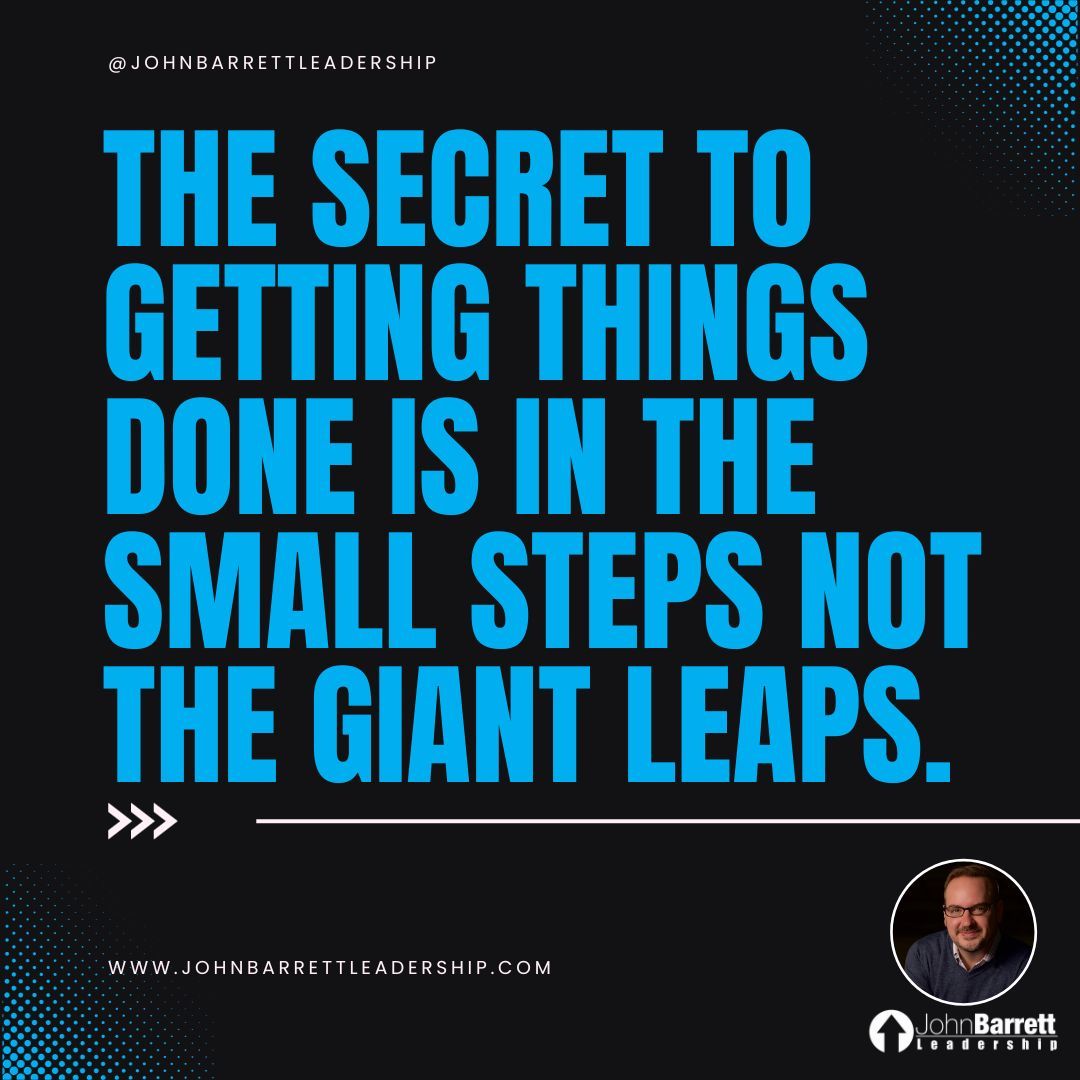 johnbarrettlead's tweet image. The secret to getting things done...#ProductivitySecrets #GetThingsDone #EfficiencyTips #WorkSmart #AchieveYourGoals #SuccessHabits #StayFocused #TimeManagement #LeadWithAction #MakeItHappen #leadershipwisdom #leadershipquotes #leadershiptips