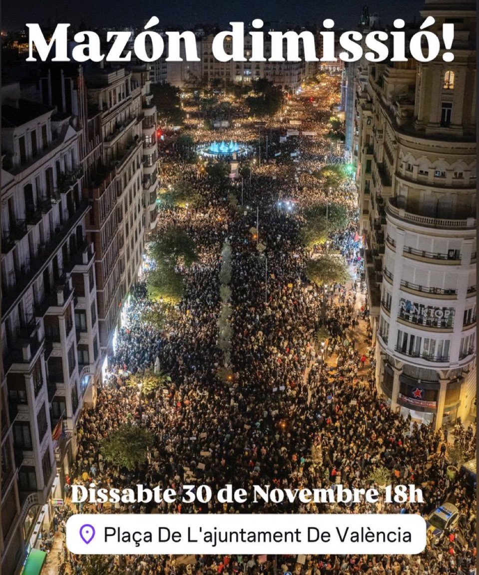 Ens veiem esta vesprada a València, carregats de raó i d’indignació.