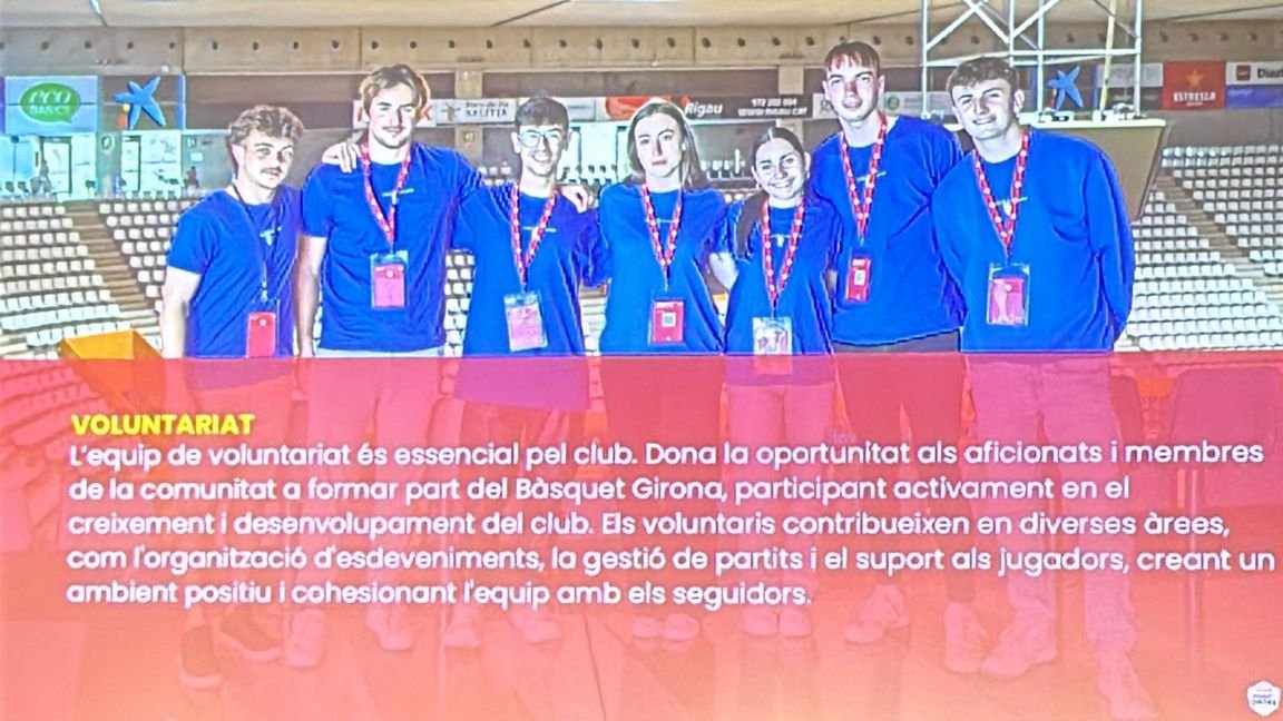 <a href="/univgirona/">Universitat de Girona</a> <a href="/LEQUIA_UdG/">LEQUIA-UdG</a> <a href="/NanquiSoto/">Miguel Ángel Soto</a> <a href="/greenpeace_es/">Greenpeace Esslingen</a> 🏀🌱Conversa sobre esport i medi ambient amb Claudia Batlle, responsable RSC del @BarquetGirona:

🗣️“Volem seguir sent una força referent en la transformació de vides a través de l’esport, utilitzant el bàsquet com a catalitzador per a la inclusió i la sostenibilitat”.

#DIV2024