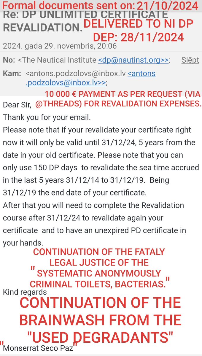 Anton_Podzolov's tweet photo. FORMAL DISCIPLINES IN LEGAL MANAGEMENTS CAN'T BE OVERRIDED BY"ANY SYSTEMS":
https://t.co/GHeWONj8Gk
REVIEW NEWLY OCCURED DIGITAL REQUIREMENTS!:
https://t.co/zOVN3CtcBk
SINCE SUCH ARE DESTRUCTIVE TO ALL DPOs&amp;DP BUSINESS EFFECTIVENESS IN OFFSHORE INDUSTRIES:
https://t.co/9gy7ic1eeB https://t.co/FH636sS1Vz