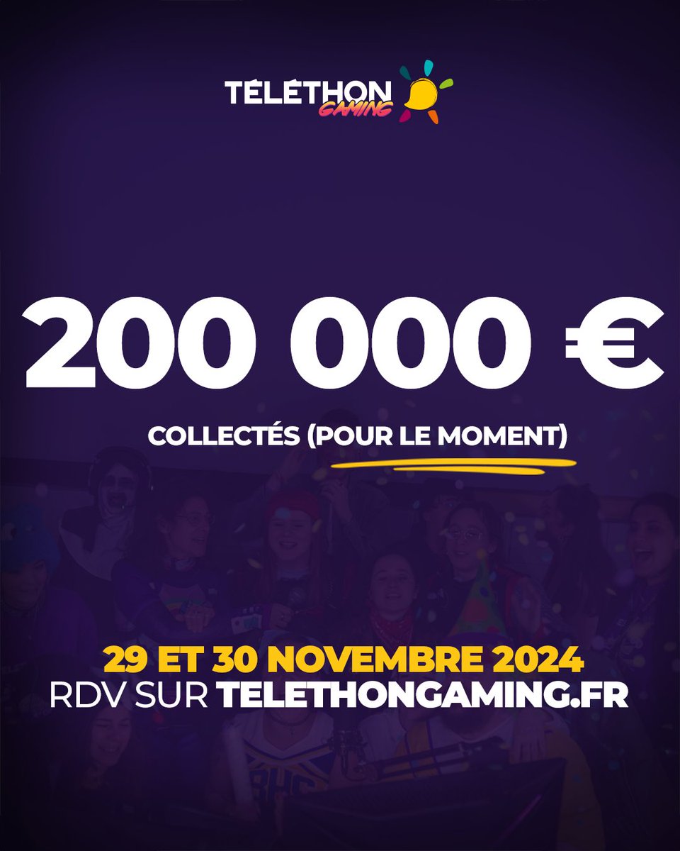 Téléthon Gaming tweet media