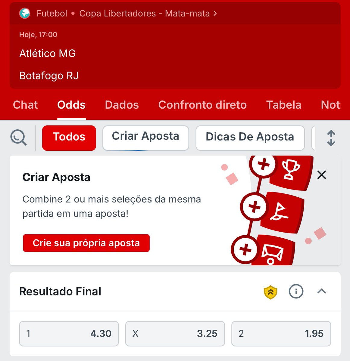 GuiadasApostas's tweet photo. Eu adoro comparar odd's pra comparar situações. 

Ainda falta muito tempo pro fechamento, mas que o mercado está dizendo nesse momento?

Que a chance do Botafogo vencer o Galo é basicamente a mesma do Bahia vencer o Cuiabá.

Concordam com o mercado? https://t.co/Y3jZIo9X4d