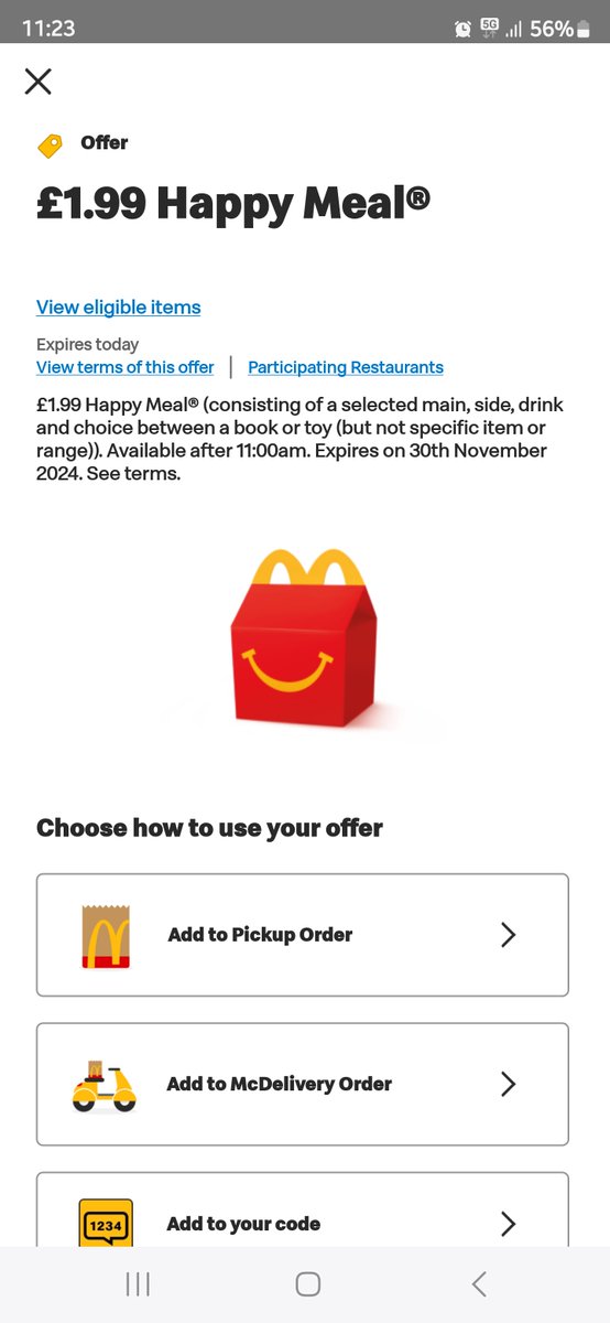 £1.99 happy meal brings back good memories when things were cheaper