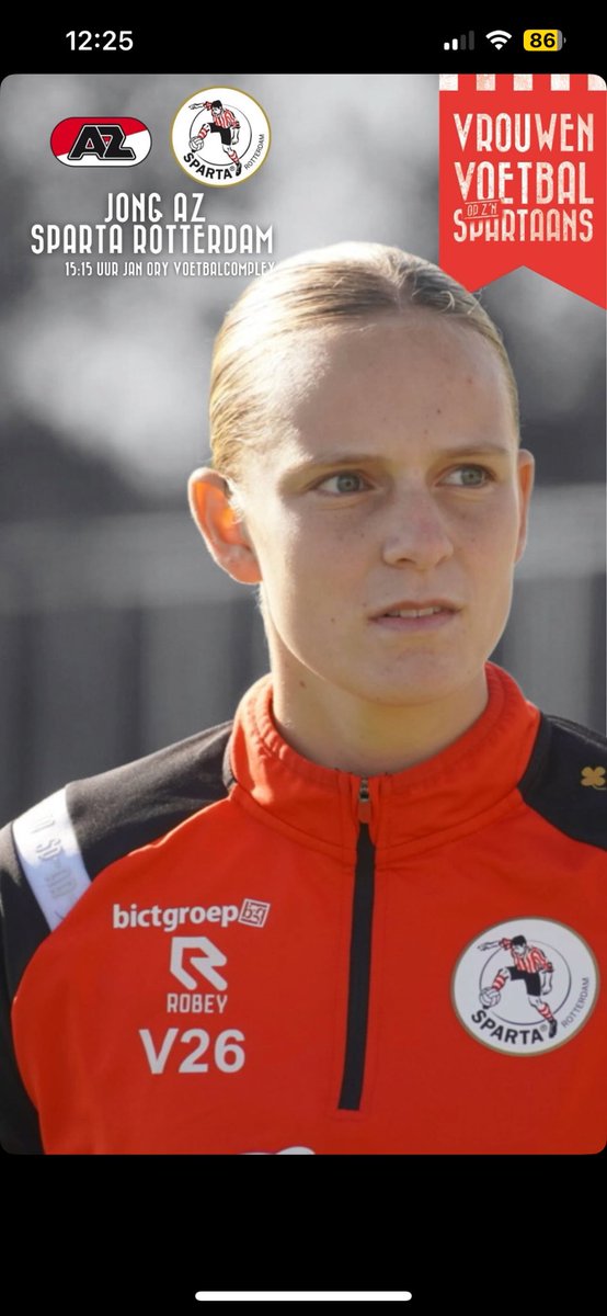 Dromen Durven Doen

AZ Alkmaar - Sparta Rotterdam 

go goalie Lotte Van Hoof ⚽️🙌🏻💪🏻