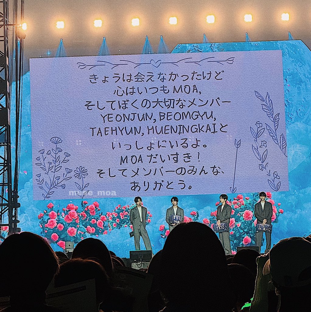 CSB_Brasil's tweet photo. 🐰 | Soobin não pode estar presente no show de hoje mas escreveu uma carta!

“Mesmo não podendo nos ver hoje, meu coração está sempre com o MOA e meus membros preciosos: Yeonjun, Beomgyu, Taehyun e Huening Kai.  MOA, gosto muito de você! Obrigado aos meus membros.” https://t.co/YWYI87sgMC