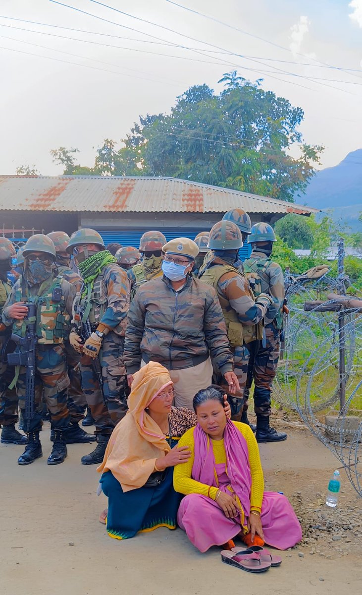 In tears and completely helpless,a wife breaks down as she pleads for help in the search for her missing husband, who has been missing for 6 days from inside an army camp.
@The Assam Rifles-sentinel of north east @spearcorps , what is your answer to this desperate, helpless wife?