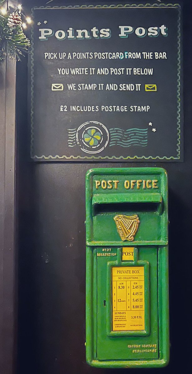 1000Rach's tweet photo. E-postcard from The Points 💚#PostboxSaturday #ThePoints #Pub #Belfast #LiveMusic #Guinness https://t.co/Q5UtHKM6kI