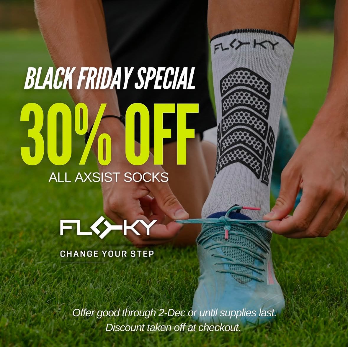 30% off the Floky Axsist range #Football #Rugby #GAA #Hockey #ChangeYourStep 

flokyireland.com/collections/fo…