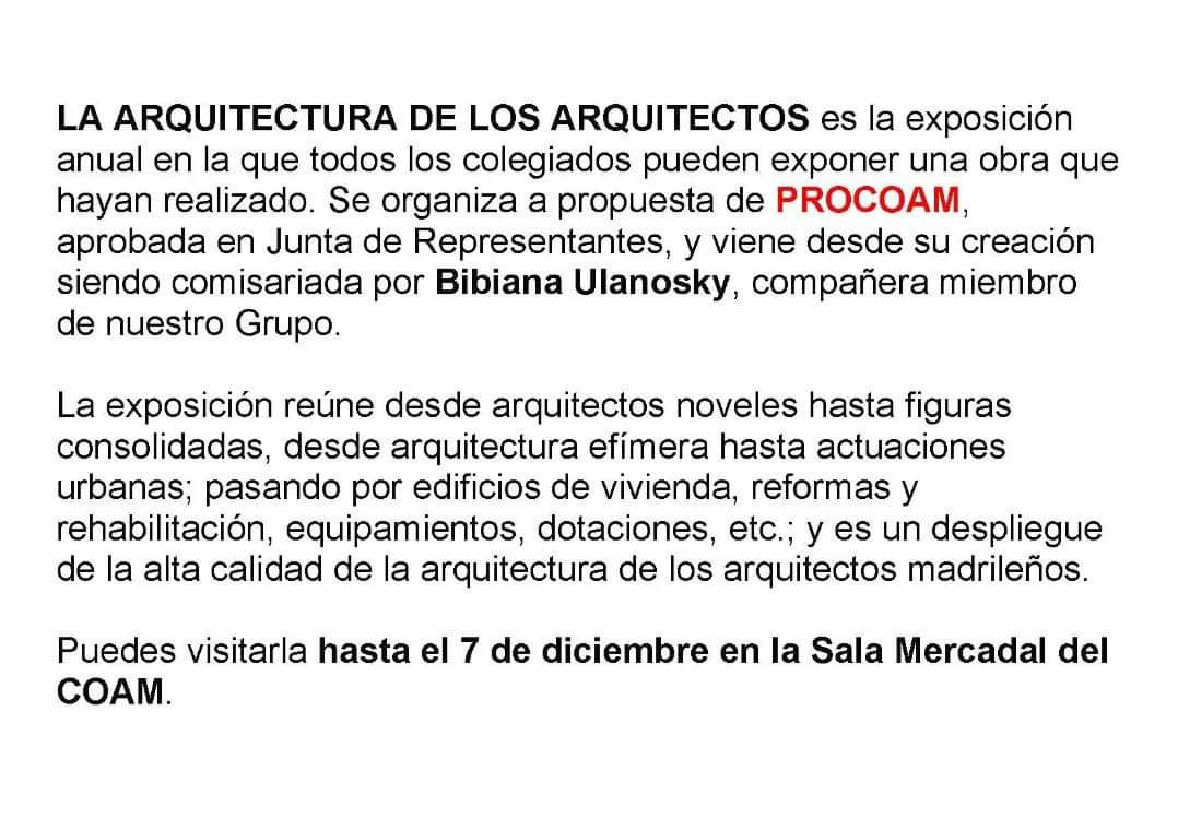arquitectos procoam (@procoam) on Twitter photo 