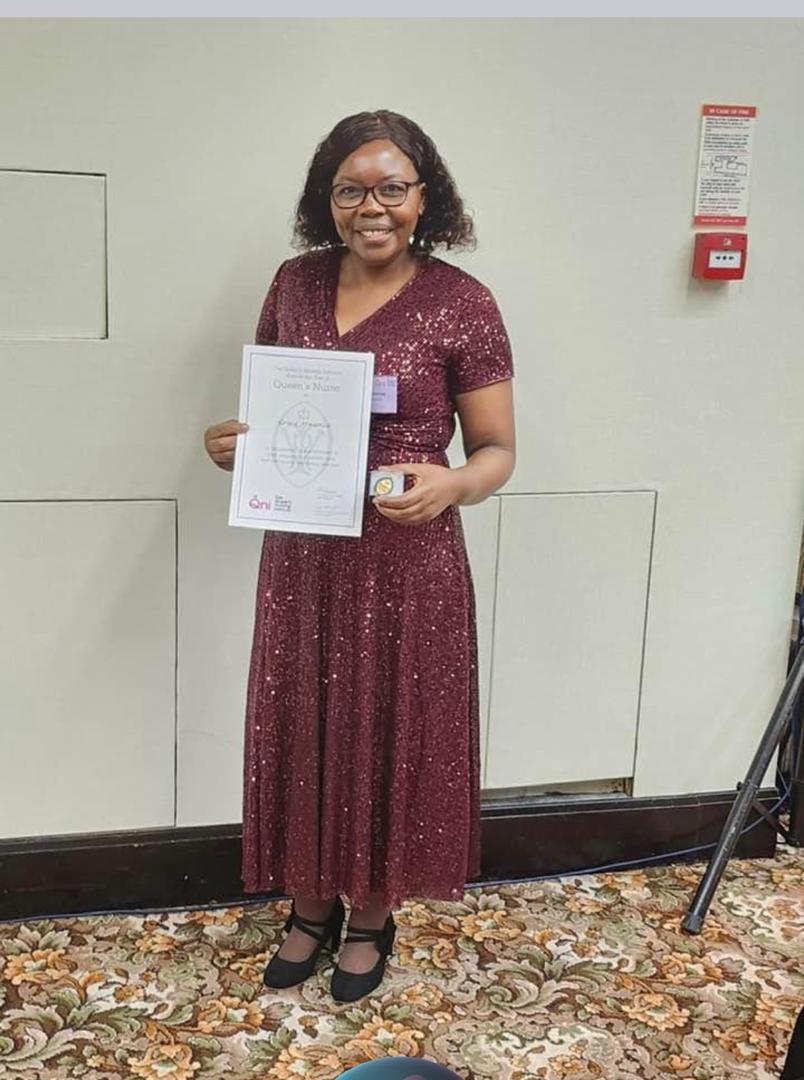 Malawian UK Nurses Association (@malawianuknurse) on Twitter photo Malawian-UK Nurses Association proudly celebrates the prestigious title of Queens Nurse bestowed upon Grace Mwanza by <a href="/TheQNI/">The Queen's Nursing Institute</a> Congratulations on this well-deserved honour - we couldn't be prouder of you! <a href="/chargladstone/">Charity Gladstone RN MBE. Matron Cardiac/Respirato</a> <a href="/salakbk/">Sala Kamkosi Khulumula</a> @S_Amani <a href="/UKinMalawi/">UK in Malawi</a> <a href="/CNOBME_SAG/">CNO CMidO_StrategyGrp</a> Malawian-UK Nurses Association proudly celebrates the prestigious title of Queens Nurse bestowed upon Grace Mwanza by <a href="/TheQNI/">The Queen's Nursing Institute</a> Congratulations on this well-deserved honour - we couldn't be prouder of you! <a href="/chargladstone/">Charity Gladstone RN MBE. Matron Cardiac/Respirato</a> <a href="/salakbk/">Sala Kamkosi Khulumula</a> @S_Amani <a href="/UKinMalawi/">UK in Malawi</a> <a href="/CNOBME_SAG/">CNO CMidO_StrategyGrp</a>
