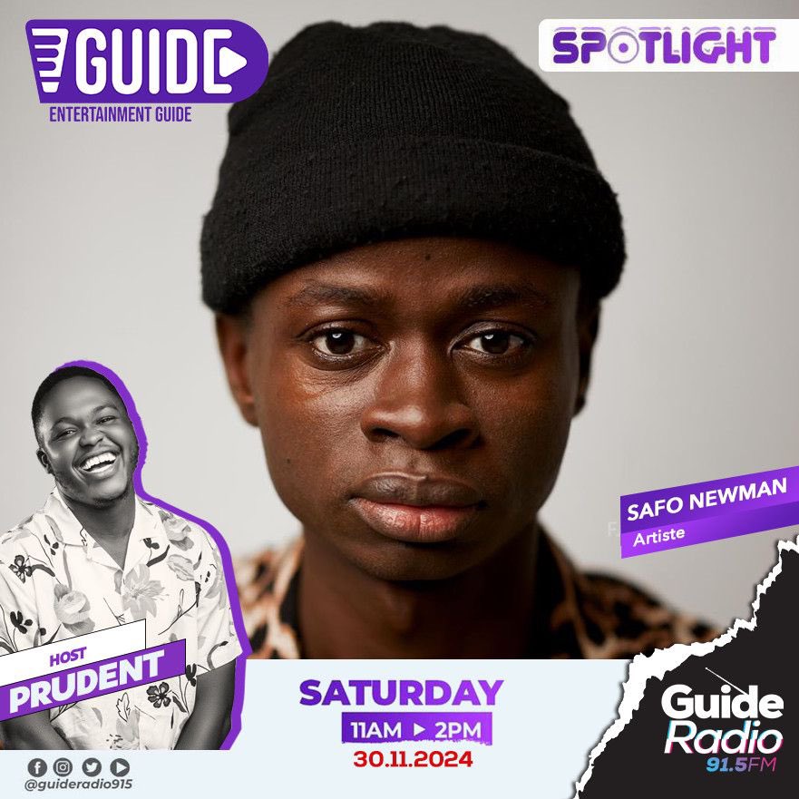 GuideRadio915's tweet image. Exactly a week to the polls! Join @prudenthimself on Guide Radio as he interacts with Safo Newman about his peace song promoting stability in our nation and his music journey. Don’t miss it!
#GuideRadio #EGuide