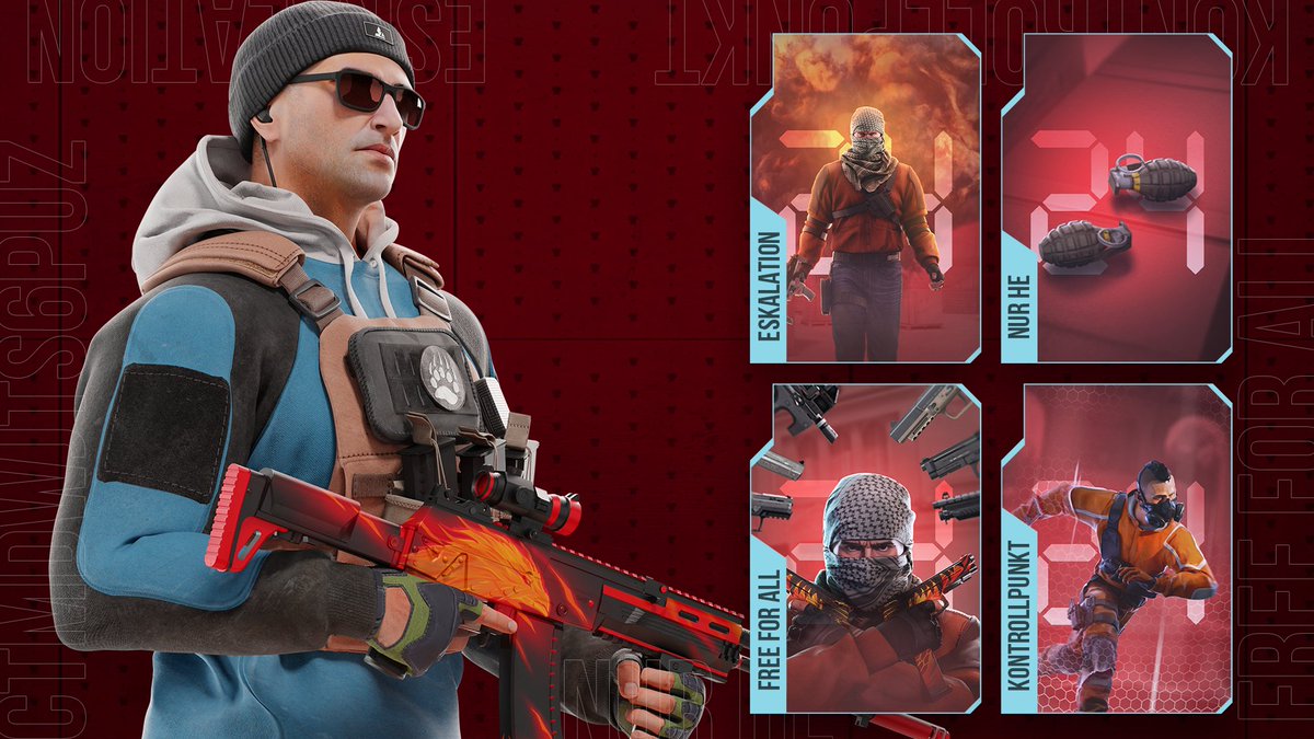 Standoff2DE's tweet image. 🔫 Wenn du den täglichen Spielmodus entscheiden konntest, welchen würdest du wählen?

Welcher ist dein Lieblingsmodus?

#standoff #standoff2de #spielmodus #modus