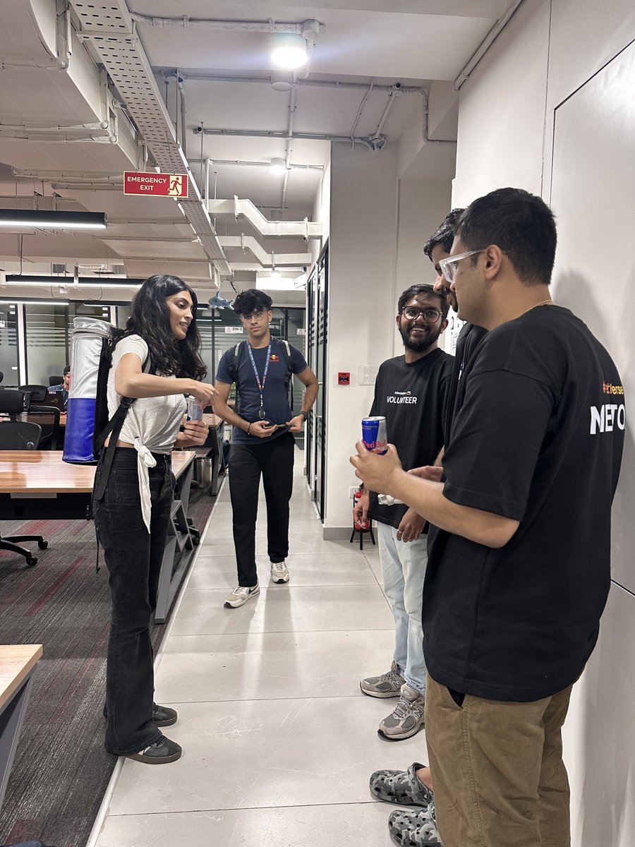 Energising the participants! Courtesy <a href="/redbullindia/">Red Bull India</a> 
<a href="/rocketium/">Rocketium</a> #CreatiVerse in collaboration with <a href="/awscloud/">Amazon Web Services</a> 

#hackathon #XAI