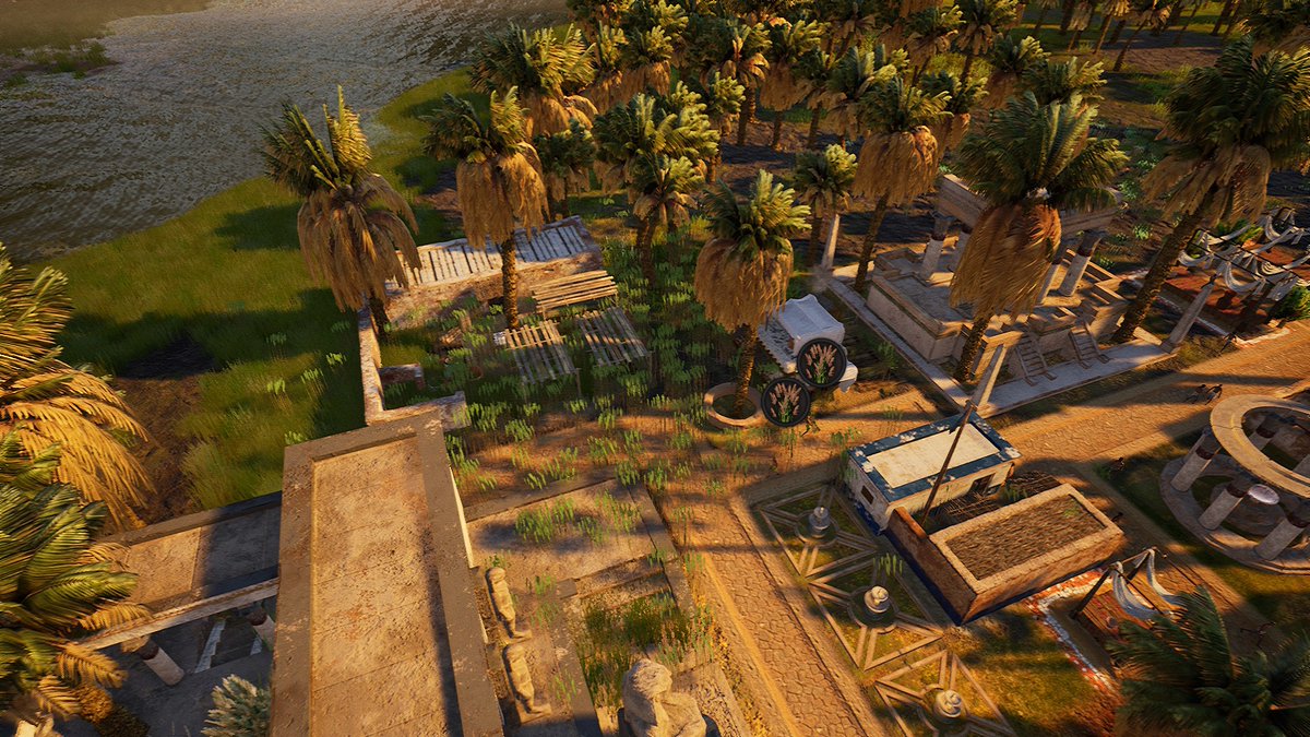 As your city progresses, you’ll need even more precious resources and materials! 💎 That’s why it’s important to plan your city near different resources that can be gathered. For example, reeds will become essential at a certain stage for producing other materials! 🌾