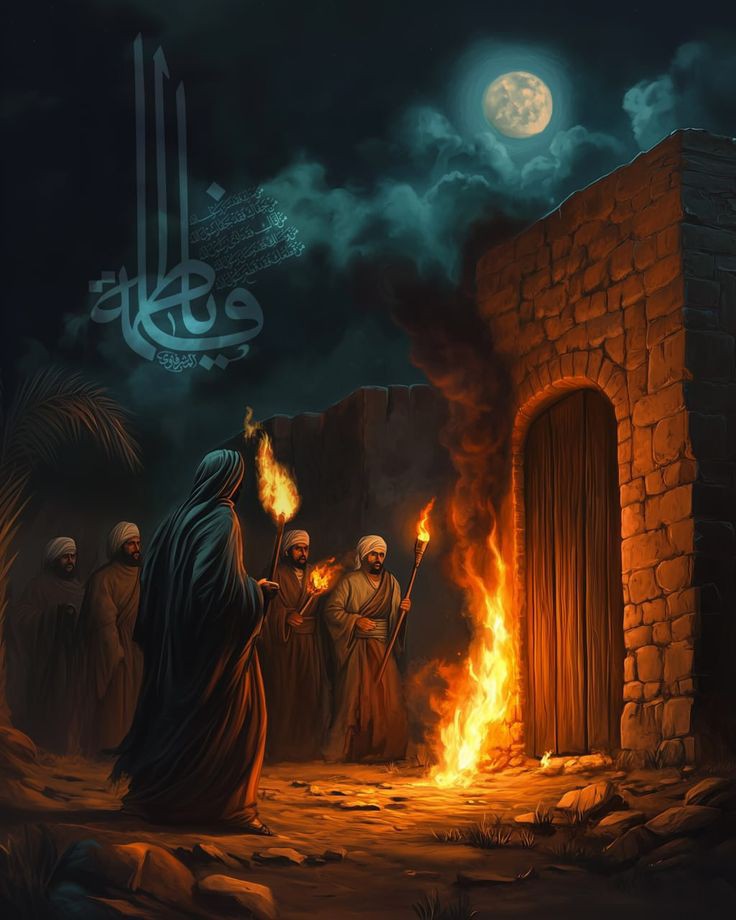 Dar e Fatima؁ ko Jalaya Hy Tum Ny
Kiya Waada Apna Bhulaya Hy Tum Ny 🥺❤️‍🩹