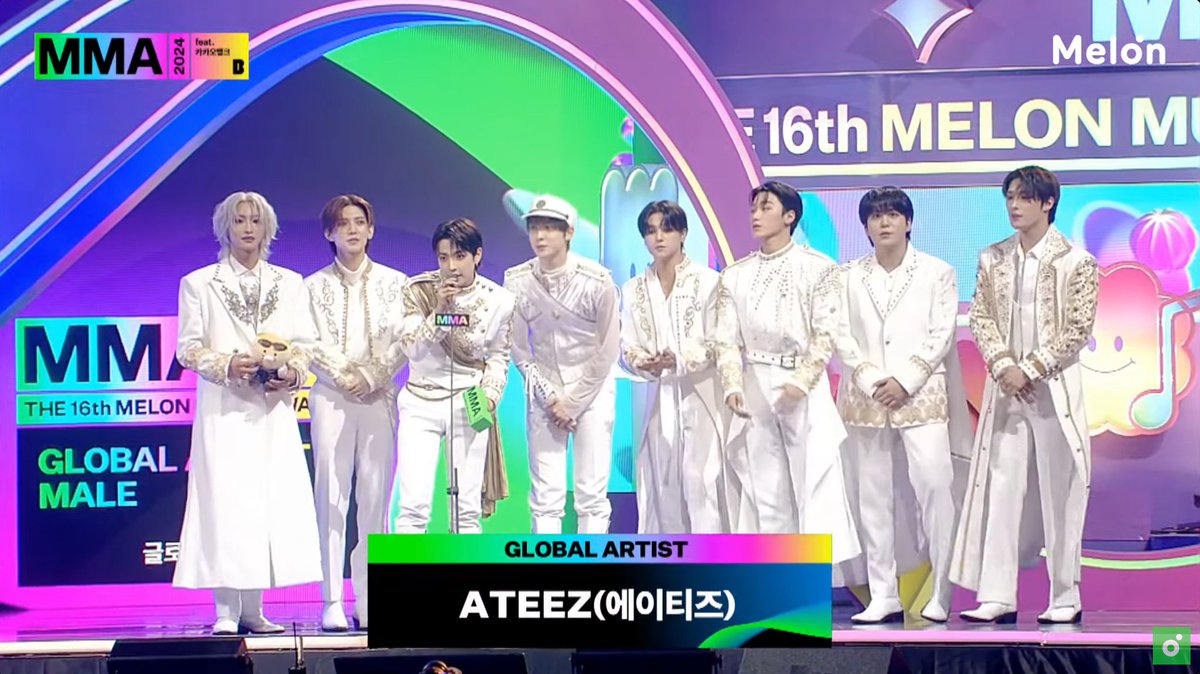 JWYcomfort's tweet photo. ATEEZ WIN GLOBAL ARTIST!!!!!!!

ATEEZ SHINES AT MMA
#ATEEZonMMA2024 #MMA2024 
#ATEEZ @ATEEZofficial https://t.co/MSix90Y6am
