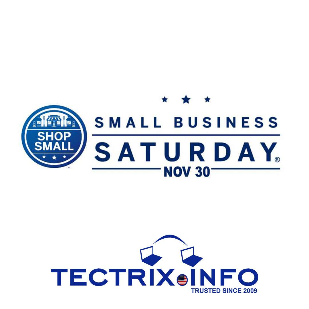 Happy Small Business Saturday.
Please Support your local small &amp; family businesses this holiday season.

Proud to work for small businesses everyday helping increase revenue.

(617) 401-7877
(863) 226-8430
TECTRIX.INFO