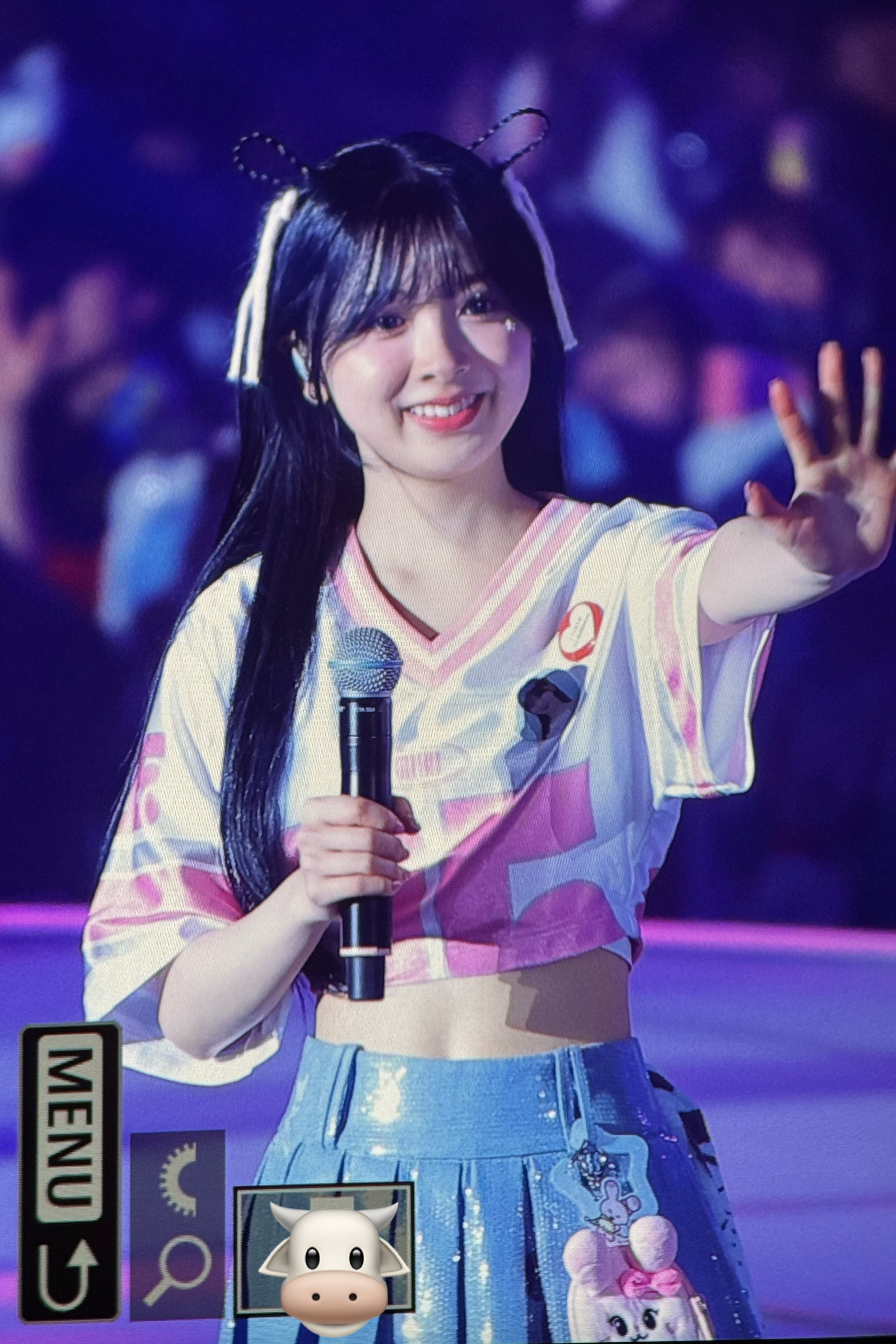 NiziU ミイヒ　ユニフォーム　AWAKE NiziU ミイヒ ユニフォーム AWAKE UNIFORM T-SHIRT - MIIHI【M