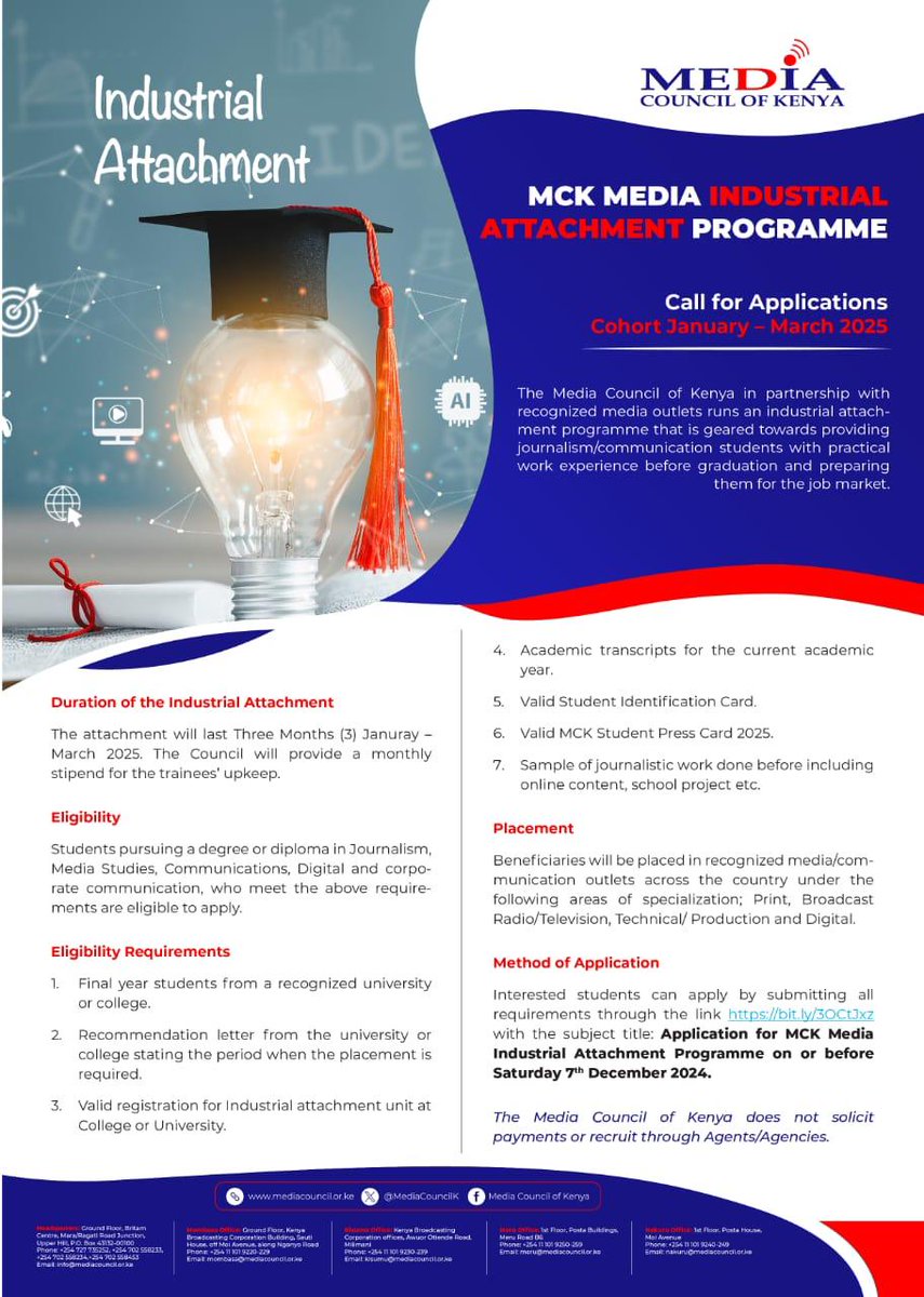 Media Council of Kenya tweet media