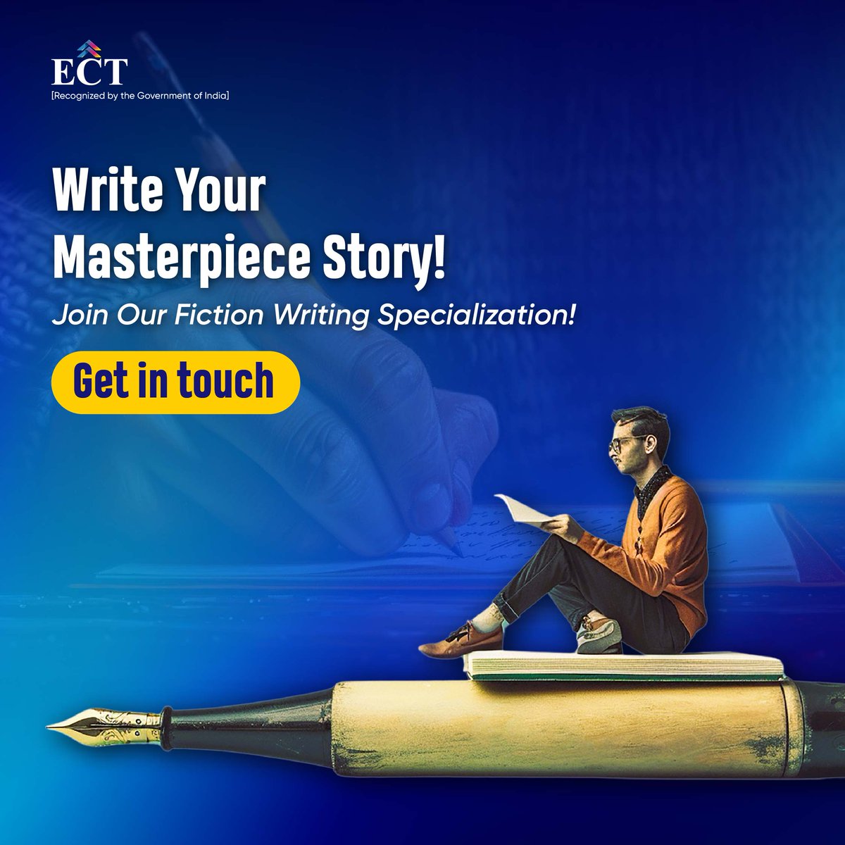 ECT4's tweet image. Join now!

#fictionwriters #newdelhi #learntowrite #fictionwriting #sixpl #new #connaughtplace #reels #writingcommunity #ect #ectcourse #careerbuilding #educationandcareertimes #delhiwriters #unleashcreativity #viralpost #storytellingskills #creativewriting #writeyourstory