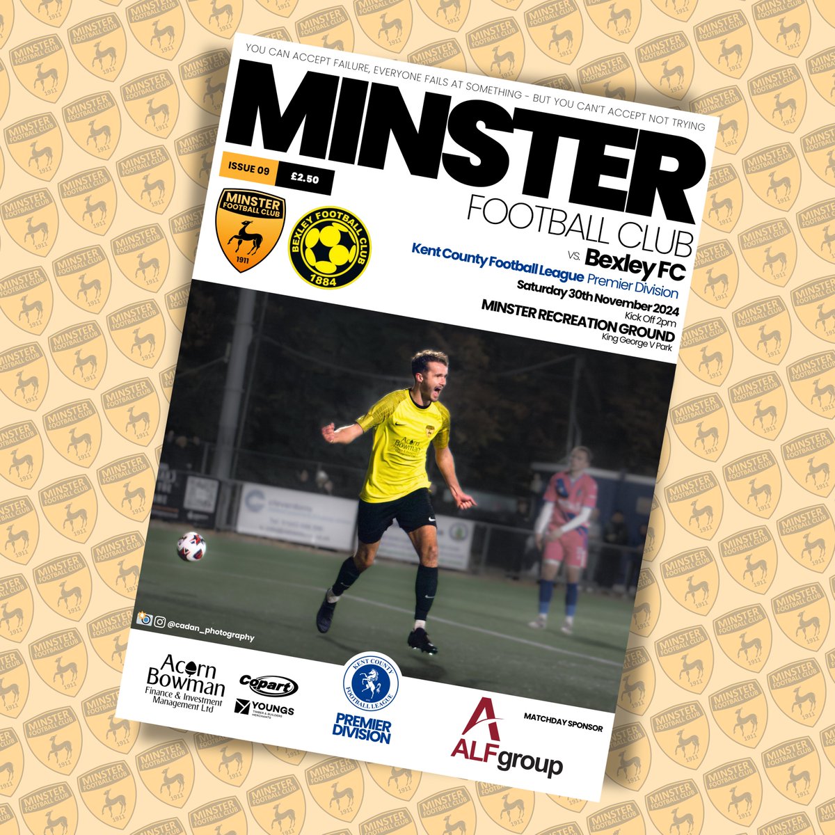 MinsterFC1911's tweet image. FREE #DIGITALPROGRAMME for our @KCFL1516 Prem Div match against @Bexleyfc_  this afternoon.  

qrco.de/PROG_09_BEX

Thanks to our sponsors:
#ALFgroup
abfim.com
@CopartUKLimited
doityoungs.com

@Non_League_Talk
@NonLeagueFix 
@NLprogs 
@NonLeagueCrowd