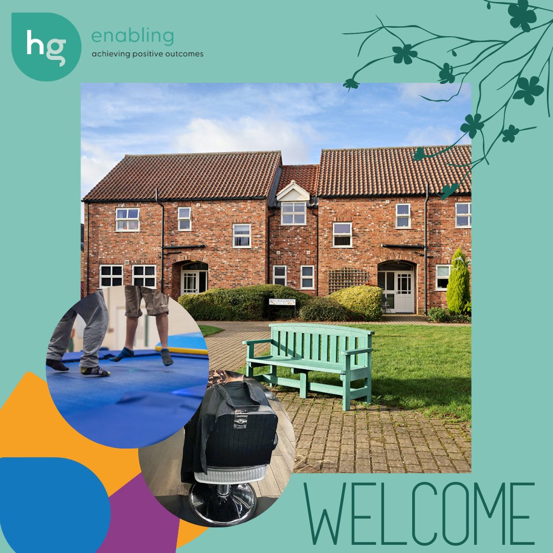 We recently welcomed a new individual to live at Meadow View and he's already settled in really well and has been enjoying some rebound therapy sessions and had a haircut. A great positive start. #socialcare #residentialcare #welcome