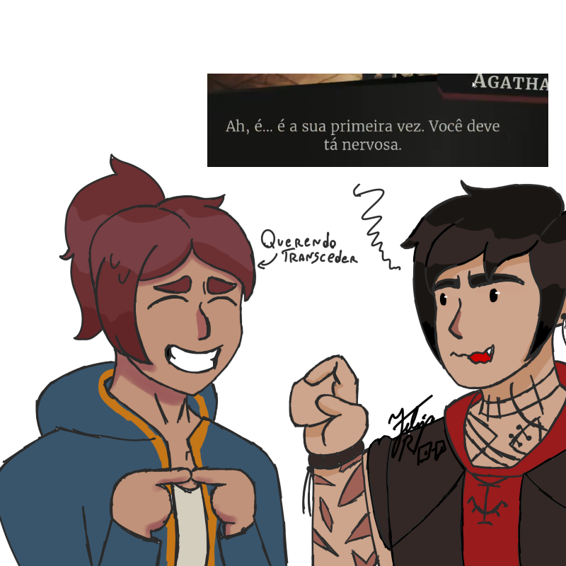 RampaTheCreator's tweet photo. esse foi um com certeza um dos dialogos de #EnigmaDoMedo kkkkkkkkkkkkk (amo essas duas topeiras juntas) https://t.co/E9lNpeTp09