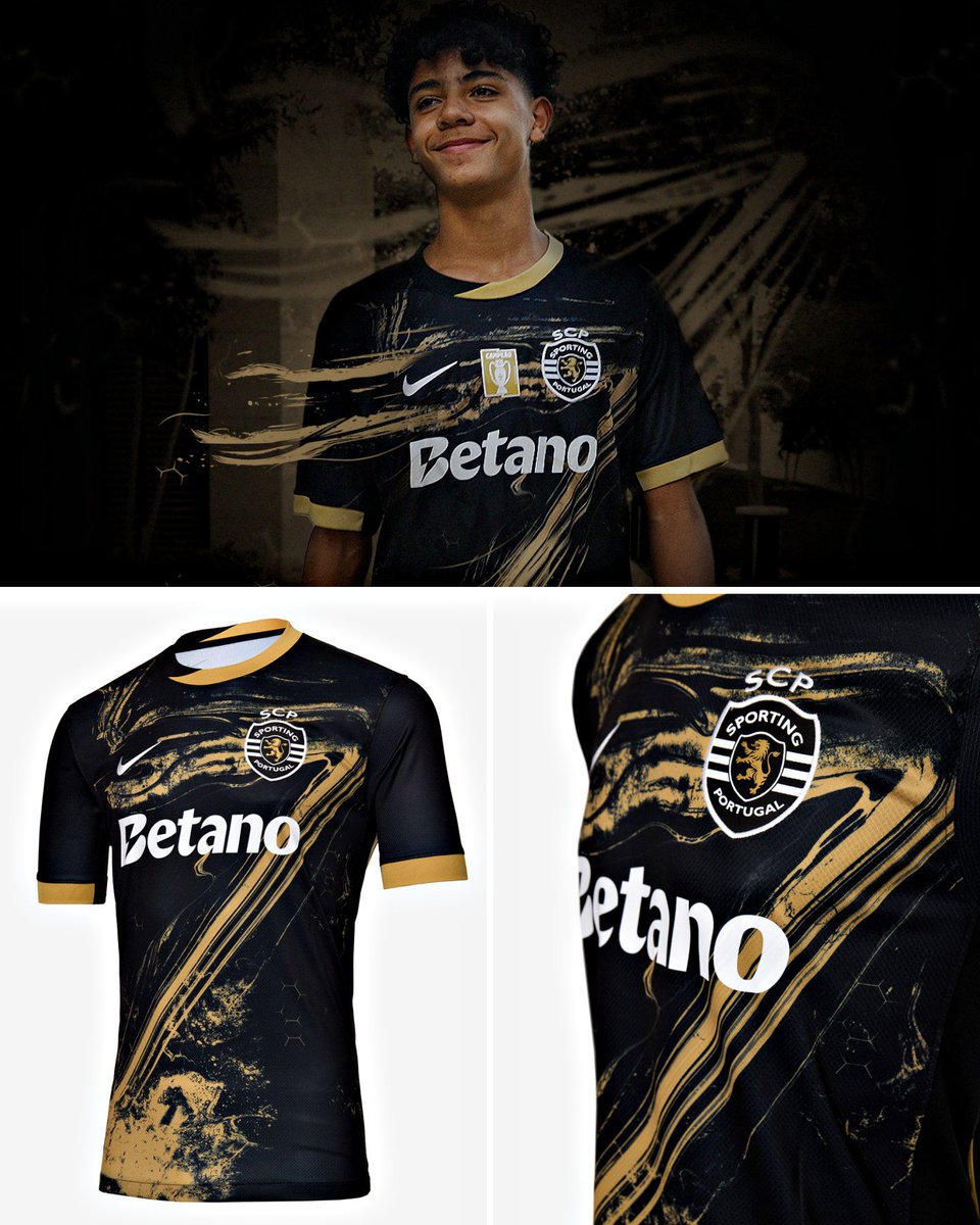 Sporting lançou um novo equipamento, de homenagem a Ronaldo 7⃣