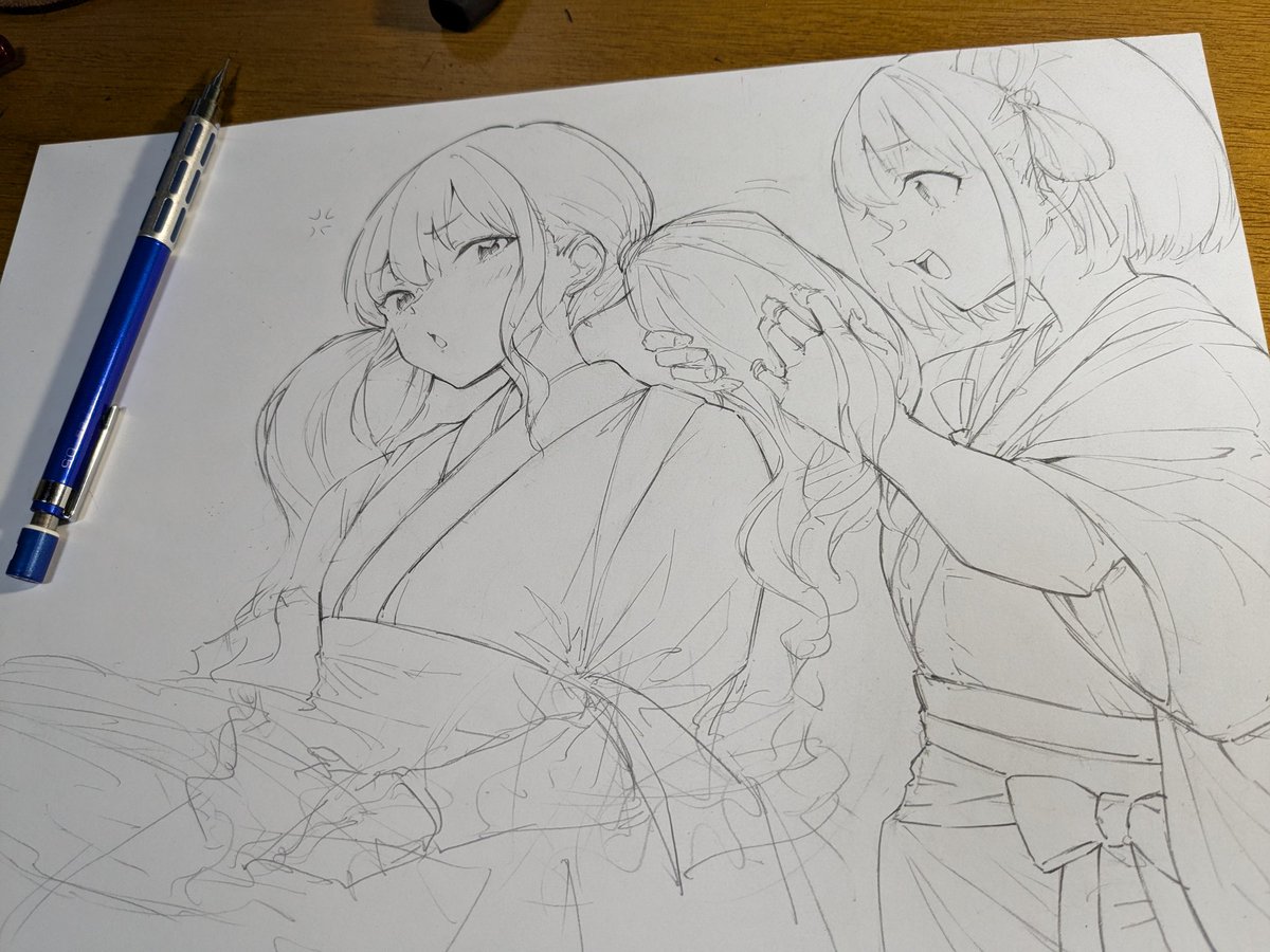 お絵描き再開 