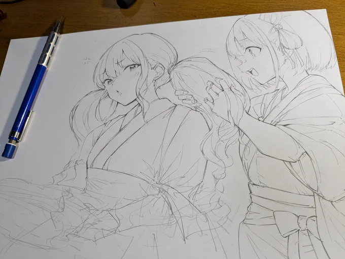 お絵描き再開 