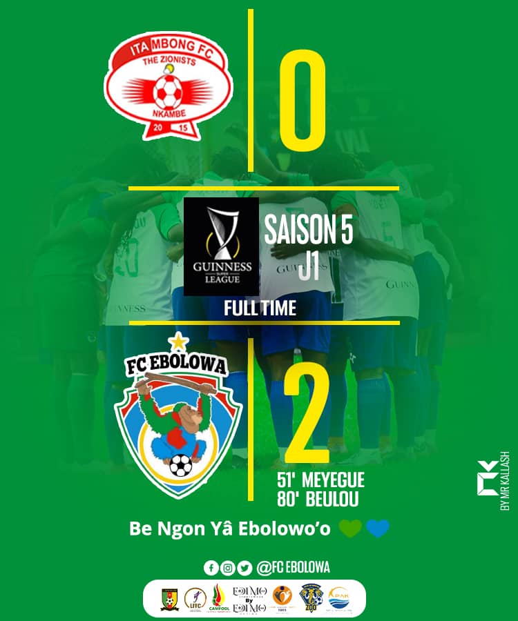 FCEbolowa's tweet photo. 💚💙 END !
@GSuper_League Act 5 #MOSEBUMA D-1
@ItaMbong_FC15 0️⃣ 🆚2️⃣ @FCEbolowa
#WeAreBeNgonYâEbolowoo💚💙
#Champion🇨🇲🏆🥇
#MatchDayOne
#END #IMNFCE
#GSL5
#LFFC #Fecafoot
@PortOfKribi
@edimosports
@Camfool_
#ASMIS
#EnsembleEcrivonslHistoire https://t.co/uhScjLUmTX