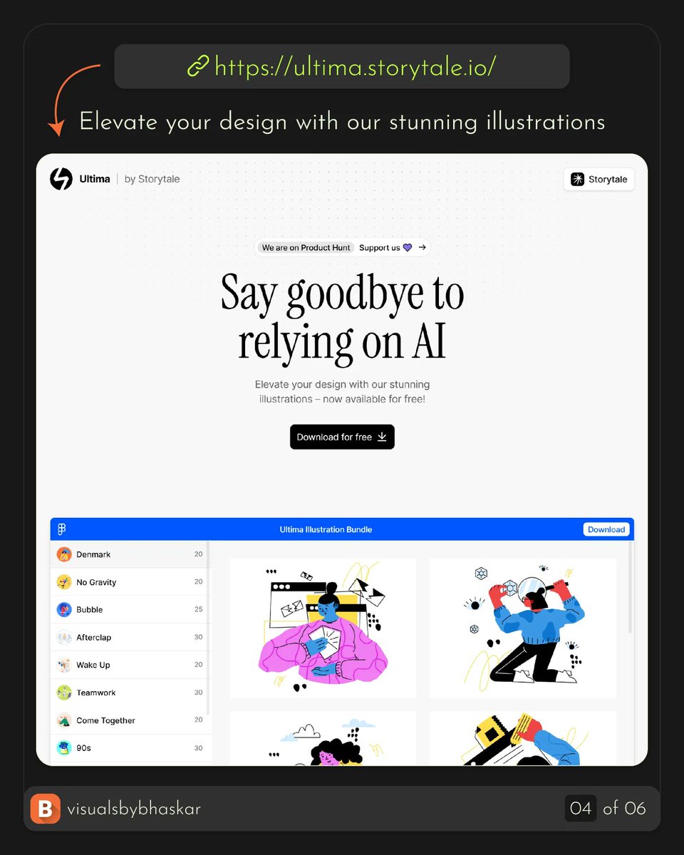 visualbybhaskar's tweet image. Sites For Designers

Swipe through to explore top websites every designer must bookmark!

#DesignerResources #WebsitesForDesigners #CreativeTools #GraphicDesign #UIUX #DesignInspiration #FreeDesignTools #ProductivityHacks