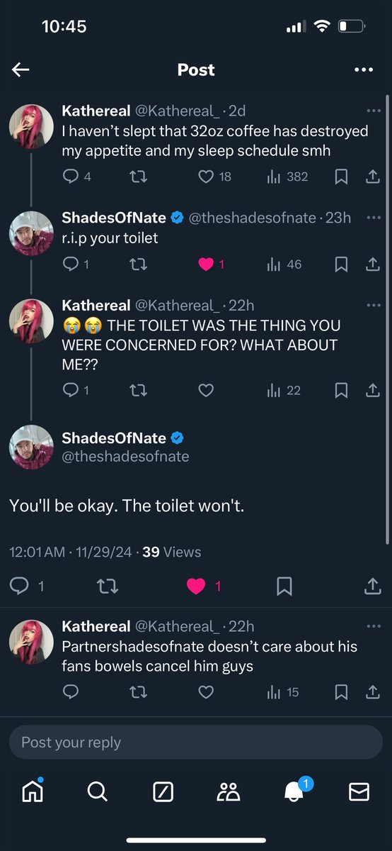 Hello friends, I am here to cancel <a href="/theshadesofnate/">ShadesOfNate</a> on Twitter for crimes of caring about porcelain more than me, and this song recommendation (also for implying that I can’t cancel him) anyway go ahead, off with his head and all that /j