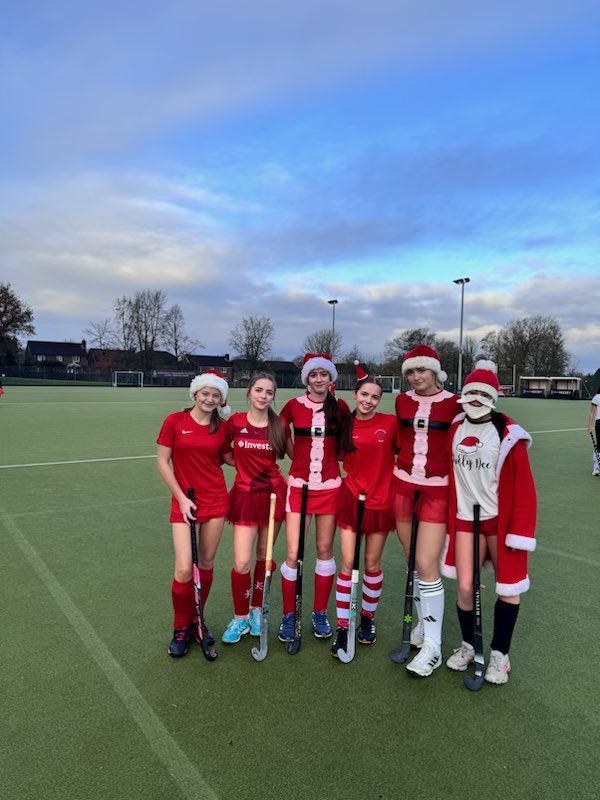 Kirkham Grammar School Hockey (@kgshockey) on Twitter photo A great morning of Christmas fancy dress hockey with our U12,13,14 & 15 squads!
Lots of laughter in the build up to Christmas 🎄 and sweet treats 🍬
Next week we welcome Merchants Taylor’s to <a href="/KirkhamGrammar/">Kirkham Grammar School</a> 🏑😊 A great morning of Christmas fancy dress hockey with our U12,13,14 & 15 squads!
Lots of laughter in the build up to Christmas 🎄 and sweet treats 🍬
Next week we welcome Merchants Taylor’s to <a href="/KirkhamGrammar/">Kirkham Grammar School</a> 🏑😊