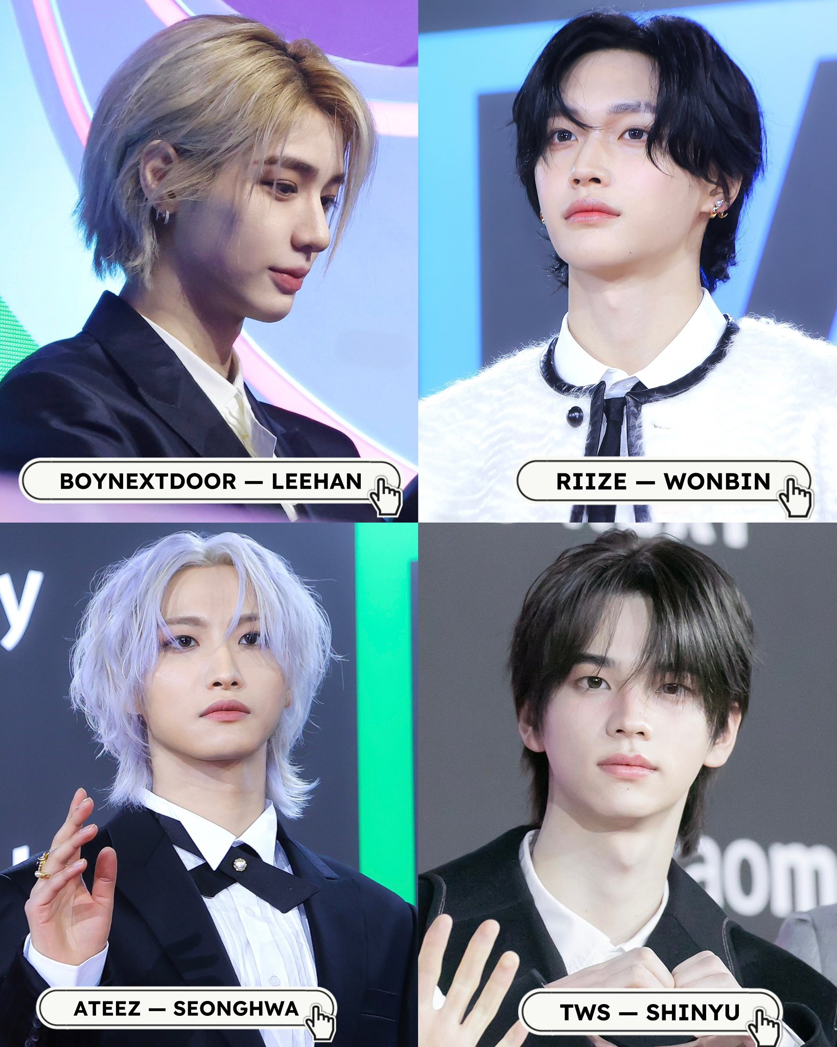 キャップ VARZAR [Wearing NCT Ten, Oneus Hwanwoong, Future Boy Son Don ᵕ˙ [130525] WOONHAK at 'No Genre' Comeback Showcase