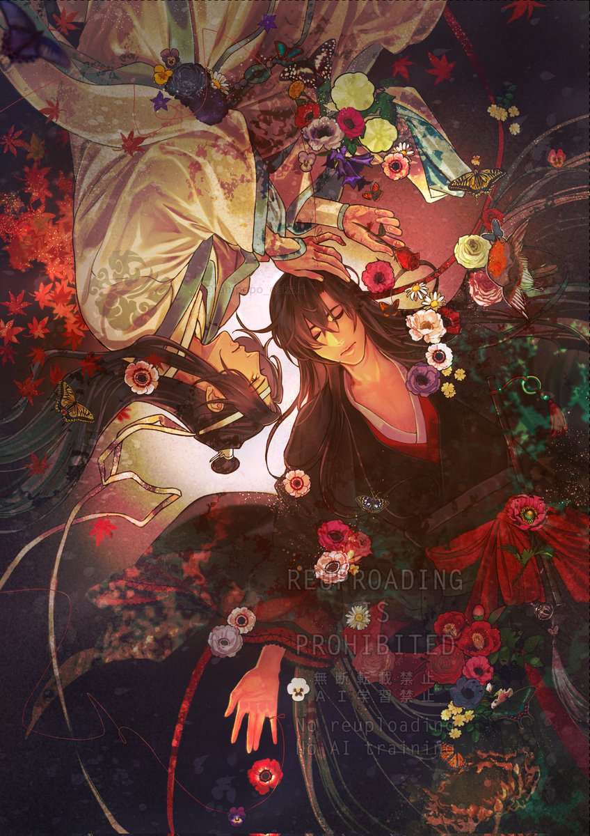 tampopo_oakaki's tweet image. 【含光君×夷陵老祖Web画集企画 ❖ 華胥之梦】
素敵な企画に参加させて頂きました!
#含老企画_華胥之梦
#MDZS