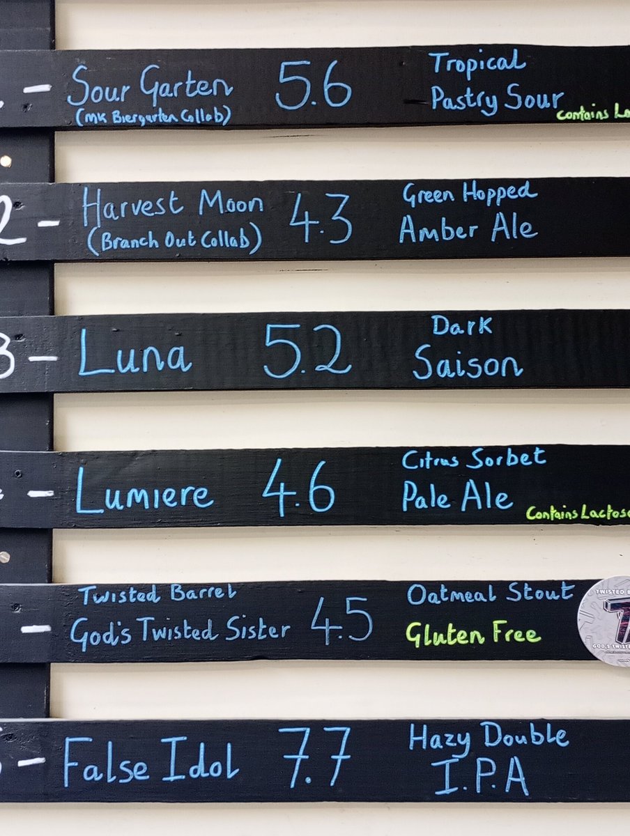 BlackenedSunBC's tweet photo. Open from 1-10pm today, 8 beers on tap, local gin and other drinks available. Why not pop down for a beer or two π» #beer #craftbeer #brewery #miltonkeynes #independentbusiness #independentmk https://t.co/J37UOSTGQx